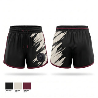 Womens Shorts, Darqnuphysique, Spirit Store, Teamtime, Team time, sublimation, custom sports apparel, team uniforms, spirit wear, spiritwear, sports uniforms, custom shirts, team store, custom team store, fundraiser sports, apparel fundraiser