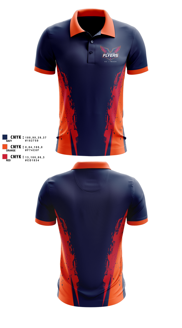 Short Sleeve Performance Shirt, Heartland Flyers, Track & Field, Teamtime, Team time, sublimation, custom sports apparel, team uniforms, spirit wear, spiritwear, sports uniforms, custom shirts, team store, custom team store, fundraiser sports, apparel fundraiser