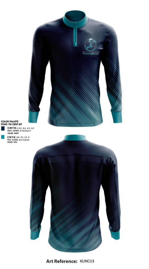 Quarter Zip Jacket, Somerset Sky Pointe Men's Soccer, Men's Soccer, Teamtime, Team time, sublimation, custom sports apparel, team uniforms, spirit wear, spiritwear, sports uniforms, custom shirts, team store, custom team store, fundraiser sports, apparel fundraiser