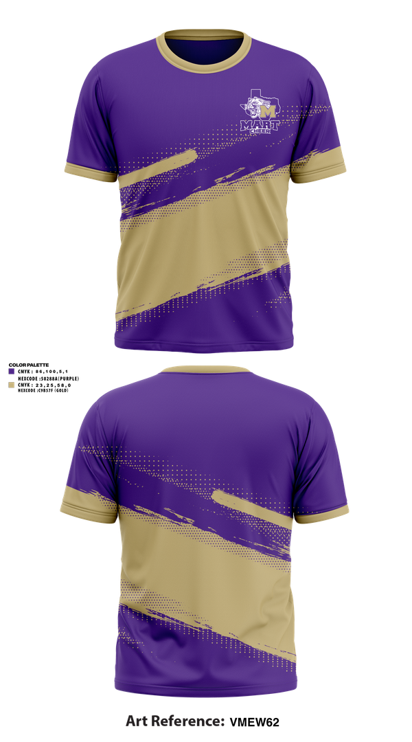 Short Sleeve Performance Shirt, Mart High School Cheer, Cheer, Teamtime, Team time, sublimation, custom sports apparel, team uniforms, spirit wear, spiritwear, sports uniforms, custom shirts, team store, custom team store, fundraiser sports, apparel fundraiser