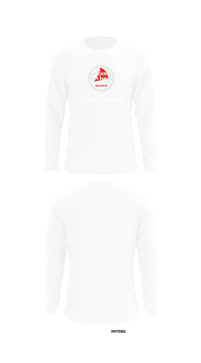 Lake Shore High School Alumni Band 53723367 Long Sleeve Performance Shirt 8