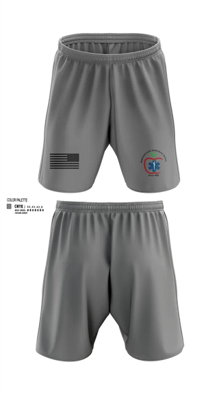 Athletic Shorts With Pockets, Appleseed Joint Ambulance District, EMS/EMT, Teamtime, Team time, sublimation, custom sports apparel, team uniforms, spirit wear, spiritwear, sports uniforms, custom shirts, team store, custom team store, fundraiser sports, apparel fundraiser