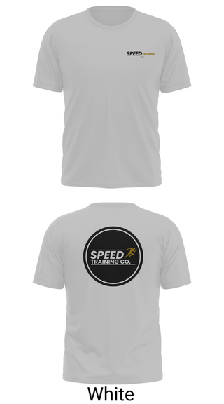 Old School Cotton Feel Shirt, Speed Training Co, Track & Field, Teamtime, Team time, sublimation, custom sports apparel, team uniforms, spirit wear, spiritwear, sports uniforms, custom shirts, team store, custom team store, fundraiser sports, apparel fundraiser