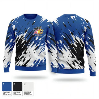 Crew Neck Sweatshirt, Chaos, Softball, Teamtime, Team time, sublimation, custom sports apparel, team uniforms, spirit wear, spiritwear, sports uniforms, custom shirts, team store, custom team store, fundraiser sports, apparel fundraiser