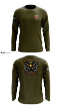Marine Corps Security Force Battalion Kings Bay Long Sleeve Performance Shirt - 101