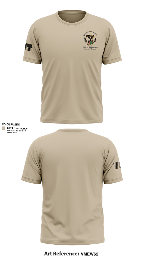 Old School Cotton Feel Shirt, Nabeeh Temple #260, Army, Teamtime, Team time, sublimation, custom sports apparel, team uniforms, spirit wear, spiritwear, sports uniforms, custom shirts, team store, custom team store, fundraiser sports, apparel fundraiser
