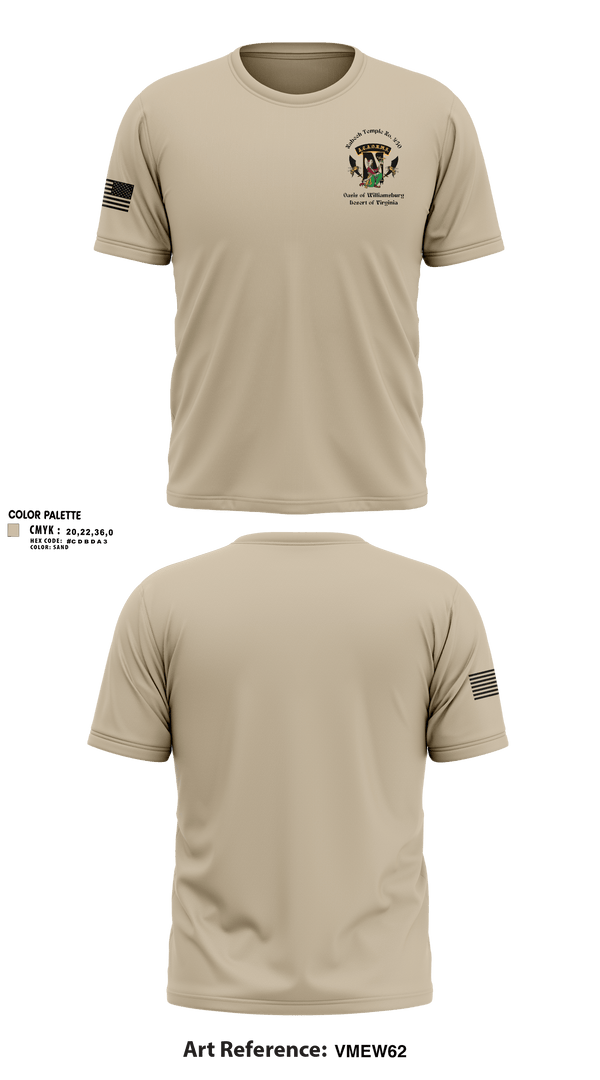 Old School Cotton Feel Shirt, Nabeeh Temple #260, Army, Teamtime, Team time, sublimation, custom sports apparel, team uniforms, spirit wear, spiritwear, sports uniforms, custom shirts, team store, custom team store, fundraiser sports, apparel fundraiser