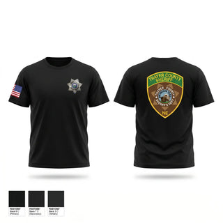 Old School Cotton Feel Shirt, Thayer County Sheriff, Police, Teamtime, Team time, sublimation, custom sports apparel, team uniforms, spirit wear, spiritwear, sports uniforms, custom shirts, team store, custom team store, fundraiser sports, apparel fundraiser