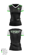 Vipers 16996176 Women's Short Sleeve V-neck Shirt - 1
