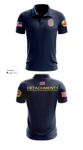 Detachment 1 SERO Short Sleeve Performance Polo - 30