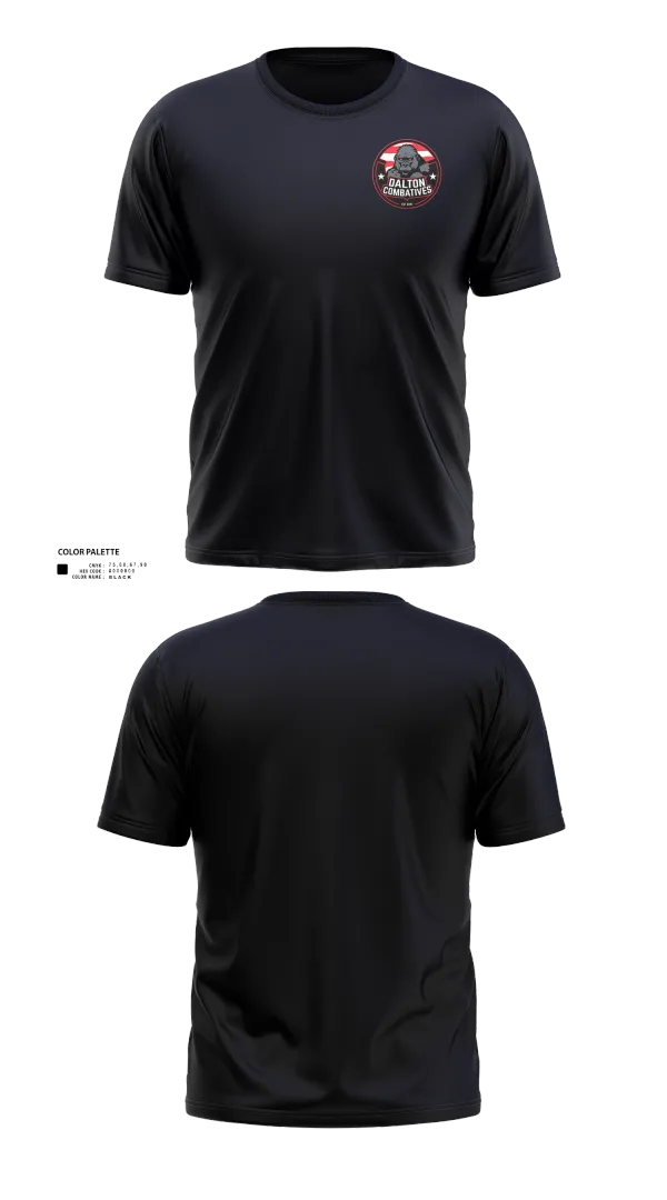 Old School Cotton Feel Shirt, DALTON COMBATIVES, , Teamtime, Team time, sublimation, custom sports apparel, team uniforms, spirit wear, spiritwear, sports uniforms, custom shirts, team store, custom team store, fundraiser sports, apparel fundraiser