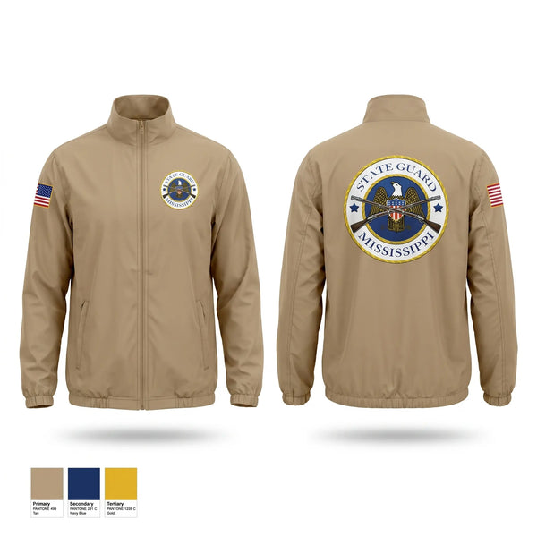 Windbreaker, MSSG 215th FSC CO, National Guard, Teamtime, Team time, sublimation, custom sports apparel, team uniforms, spirit wear, spiritwear, sports uniforms, custom shirts, team store, custom team store, fundraiser sports, apparel fundraiser