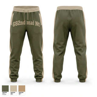 Sweatpants, 682nd mai. Nt, Army, Teamtime, Team time, sublimation, custom sports apparel, team uniforms, spirit wear, spiritwear, sports uniforms, custom shirts, team store, custom team store, fundraiser sports, apparel fundraiser