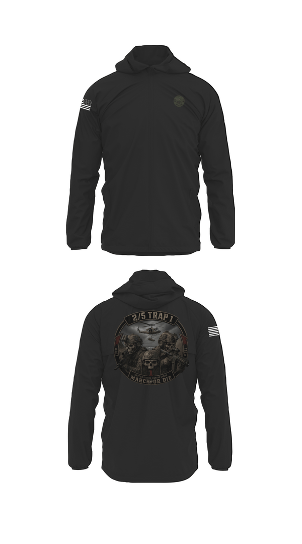 Windbreaker, 2/5 TRAP 1, Marines, Teamtime, Team time, sublimation, custom sports apparel, team uniforms, spirit wear, spiritwear, sports uniforms, custom shirts, team store, custom team store, fundraiser sports, apparel fundraiser