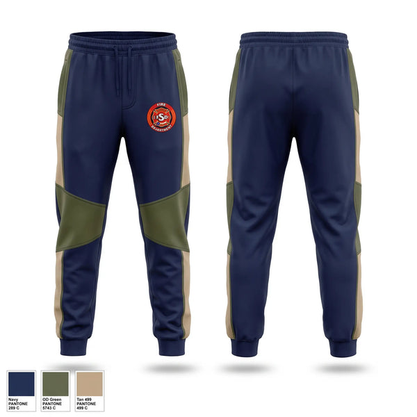 Sweatpants, Skidmore, Fire Department, Teamtime, Team time, sublimation, custom sports apparel, team uniforms, spirit wear, spiritwear, sports uniforms, custom shirts, team store, custom team store, fundraiser sports, apparel fundraiser