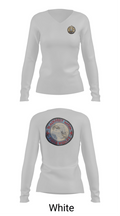Blackfeet fish and wildlife game warden 18684970 Women's Long Sleeve V-neck Shirt - 11