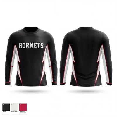 Hornets 31676195 Long Sleeve Performance Shirt 1