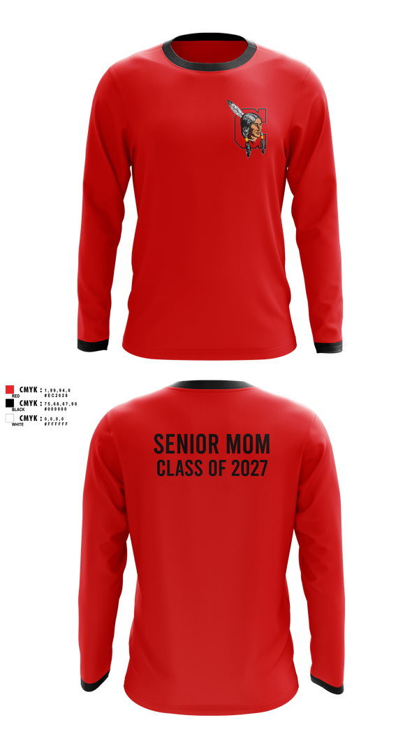 Long Sleeve Performance Shirt, Cheyenne Central, , Teamtime, Team time, sublimation, custom sports apparel, team uniforms, spirit wear, spiritwear, sports uniforms, custom shirts, team store, custom team store, fundraiser sports, apparel fundraiser