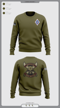 1st Combat Engineer Battalion 65310985 Crew Neck Sweatshirt - 1