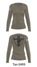 Whitesboro PBA 52419409 Women's Long Sleeve V-neck Shirt - 73