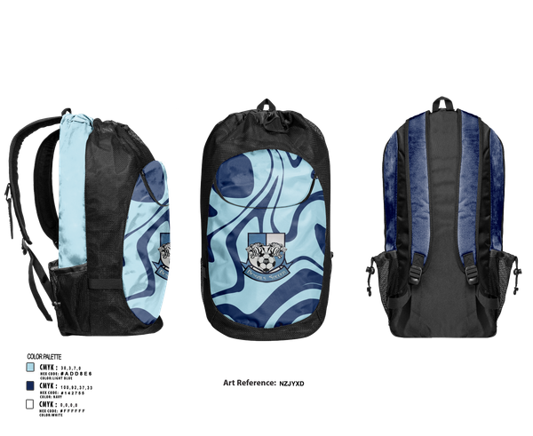 Gear Bag, Blaine Bengals, Men's Soccer, Teamtime, Team time, sublimation, custom sports apparel, team uniforms, spirit wear, spiritwear, sports uniforms, custom shirts, team store, custom team store, fundraiser sports, apparel fundraiser