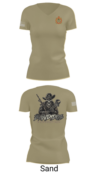 Womens Short Sleeve Vneck Shirt, 501st BSB, B Company, , Teamtime, Team time, sublimation, custom sports apparel, team uniforms, spirit wear, spiritwear, sports uniforms, custom shirts, team store, custom team store, fundraiser sports, apparel fundraiser
