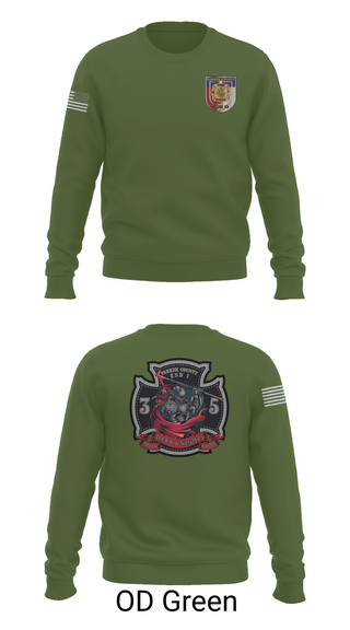 Crew Neck Sweatshirt, Truck 35, , Teamtime, Team time, sublimation, custom sports apparel, team uniforms, spirit wear, spiritwear, sports uniforms, custom shirts, team store, custom team store, fundraiser sports, apparel fundraiser