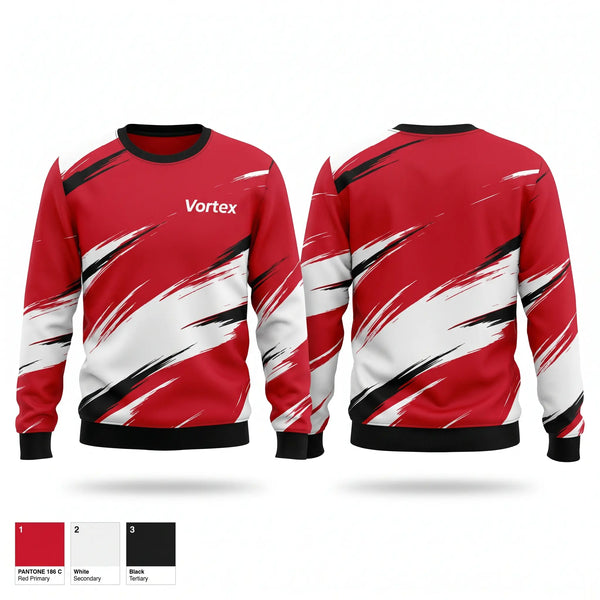 Crew Neck Sweatshirt, Vortex, Softball, Teamtime, Team time, sublimation, custom sports apparel, team uniforms, spirit wear, spiritwear, sports uniforms, custom shirts, team store, custom team store, fundraiser sports, apparel fundraiser