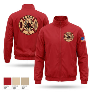 Windbreaker, Glasco Rural Fire District #2, Fire Department, Teamtime, Team time, sublimation, custom sports apparel, team uniforms, spirit wear, spiritwear, sports uniforms, custom shirts, team store, custom team store, fundraiser sports, apparel fundraiser