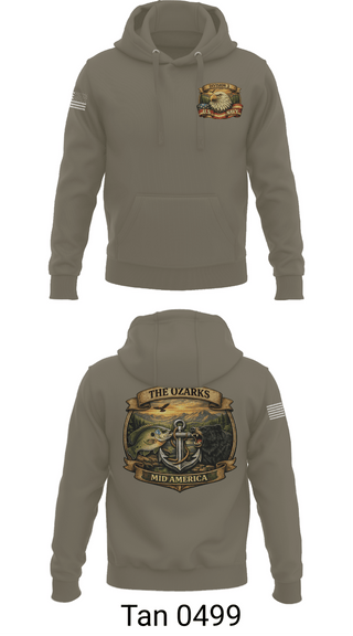 Hoodie, Ozark Mid America, Navy, Teamtime, Team time, sublimation, custom sports apparel, team uniforms, spirit wear, spiritwear, sports uniforms, custom shirts, team store, custom team store, fundraiser sports, apparel fundraiser