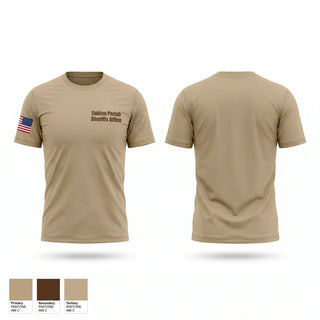 Short Sleeve Performance Shirt, Sabine Parish Sheriff’s Office, Police, Teamtime, Team time, sublimation, custom sports apparel, team uniforms, spirit wear, spiritwear, sports uniforms, custom shirts, team store, custom team store, fundraiser sports, apparel fundraiser