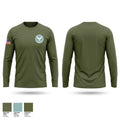 82nd Airborne Division Long Sleeve Performance Shirt - 1