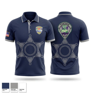 Short Sleeve Performance Polo, Portage SWAT, Police, Teamtime, Team time, sublimation, custom sports apparel, team uniforms, spirit wear, spiritwear, sports uniforms, custom shirts, team store, custom team store, fundraiser sports, apparel fundraiser