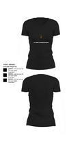 1st Combat Readiness Regiment 40922335 Women's Short Sleeve V-neck Shirt - 24