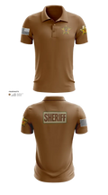 Hudspeth county sheriff office 47128359 Short Sleeve Performance Polo - 30