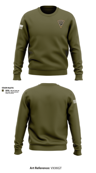 Crew Neck Sweatshirt, Mount Olive Police Department, , Teamtime, Team time, sublimation, custom sports apparel, team uniforms, spirit wear, spiritwear, sports uniforms, custom shirts, team store, custom team store, fundraiser sports, apparel fundraiser