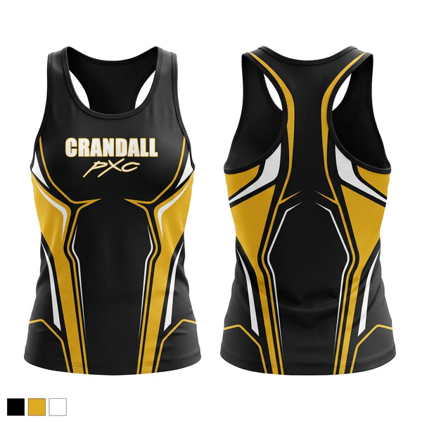 Mens Track Singlet, Crandall Pirates, Cross Country, Teamtime, Team time, sublimation, custom sports apparel, team uniforms, spirit wear, spiritwear, sports uniforms, custom shirts, team store, custom team store, fundraiser sports, apparel fundraiser