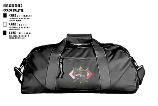Duffle Bag, HHC 112th SIG BN (SO) (A), Army, Teamtime, Team time, sublimation, custom sports apparel, team uniforms, spirit wear, spiritwear, sports uniforms, custom shirts, team store, custom team store, fundraiser sports, apparel fundraiser