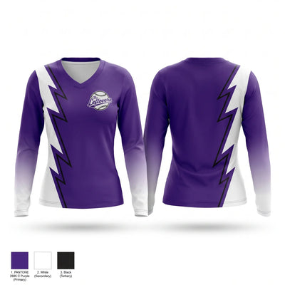 The Left Overs Women's Long Sleeve V-neck Shirt - 1