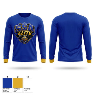 Long Sleeve Performance Shirt, SSA Elite “Havoc”, Men's Basketball, Teamtime, Team time, sublimation, custom sports apparel, team uniforms, spirit wear, spiritwear, sports uniforms, custom shirts, team store, custom team store, fundraiser sports, apparel fundraiser