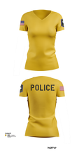 New Ellenton Police Department 612730 Women's Short Sleeve V-neck Shirt - 5