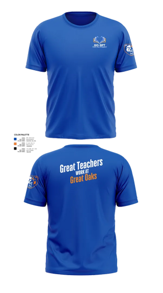 Short Sleeve Performance Shirt, Great Oaks Charter School, , Teamtime, Team time, sublimation, custom sports apparel, team uniforms, spirit wear, spiritwear, sports uniforms, custom shirts, team store, custom team store, fundraiser sports, apparel fundraiser