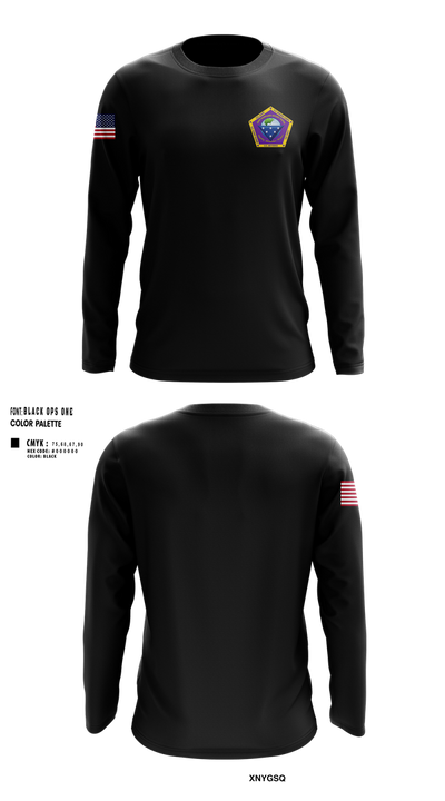 Joint mortuary Affairs Department 67418665 Long Sleeve Performance Shirt 103
