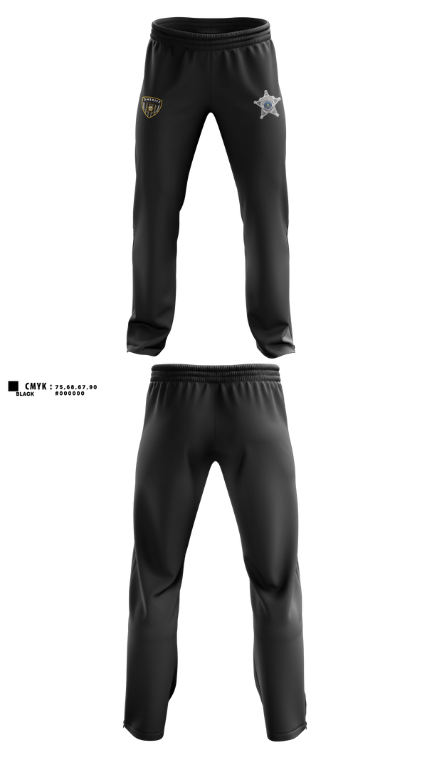 Sweatpants, Jefferson County Sheriff's Office, Police, Teamtime, Team time, sublimation, custom sports apparel, team uniforms, spirit wear, spiritwear, sports uniforms, custom shirts, team store, custom team store, fundraiser sports, apparel fundraiser