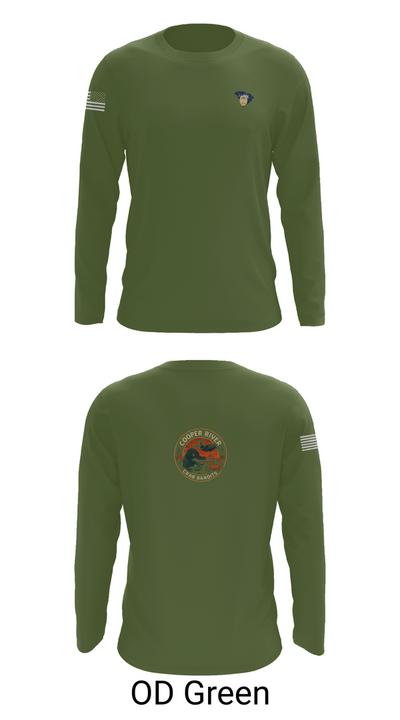 Cooper River Crab Bandits 83296088 Long Sleeve Performance Shirt 44
