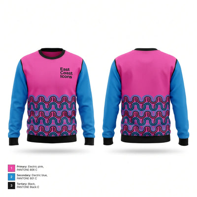 East Coast Icons Crew Neck Sweatshirt - 2