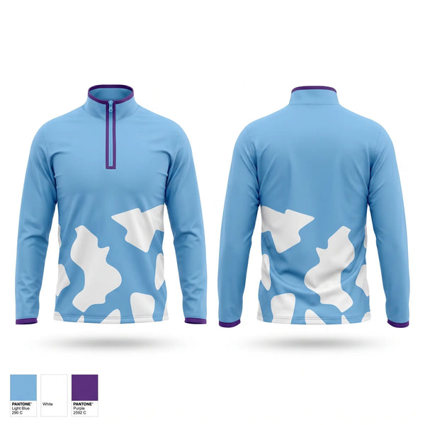 Quarter Zip Jacket, United-Cyclones FC, Men's Soccer, Teamtime, Team time, sublimation, custom sports apparel, team uniforms, spirit wear, spiritwear, sports uniforms, custom shirts, team store, custom team store, fundraiser sports, apparel fundraiser