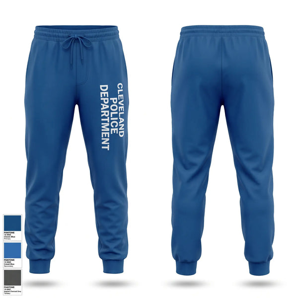 Sweatpants, Cleveland Police Department, Police, Teamtime, Team time, sublimation, custom sports apparel, team uniforms, spirit wear, spiritwear, sports uniforms, custom shirts, team store, custom team store, fundraiser sports, apparel fundraiser