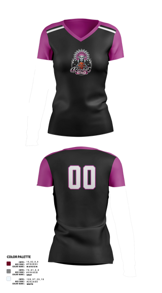 Womens Short Sleeve Vneck Shirt, Rosedale Tribe, Women's Basketball, Teamtime, Team time, sublimation, custom sports apparel, team uniforms, spirit wear, spiritwear, sports uniforms, custom shirts, team store, custom team store, fundraiser sports, apparel fundraiser