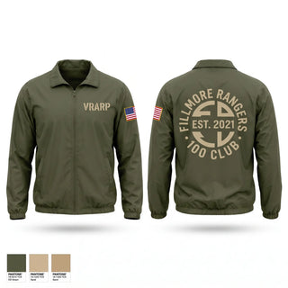 Windbreaker, VRA-RP, Army, Teamtime, Team time, sublimation, custom sports apparel, team uniforms, spirit wear, spiritwear, sports uniforms, custom shirts, team store, custom team store, fundraiser sports, apparel fundraiser